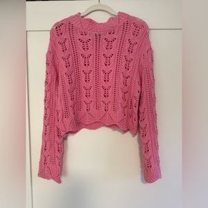 Deluc Knit Cropped Sweater